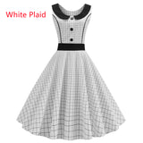 Retro Print Vintage Dress