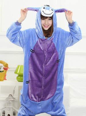 Donkey Costume Pajamas Sleepwear Onesie