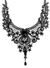 Handmade Gothic Lace Necklace Collar Necklace 