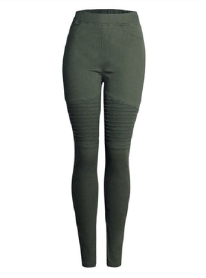 Slim Stretch Denim Pencil Pants