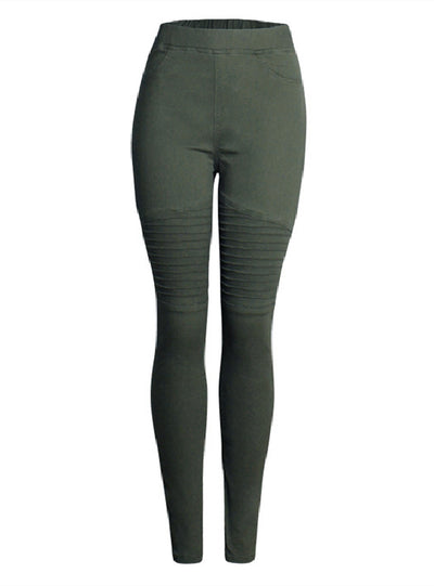 Slim Stretch Denim Pencil Pants