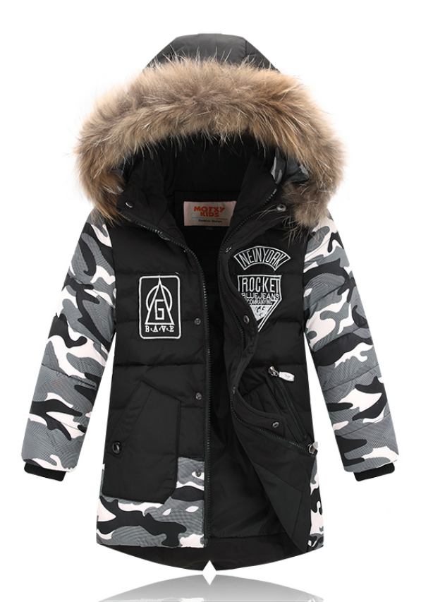 Baby Outerwear Down Jacket Boys Winter Coats 