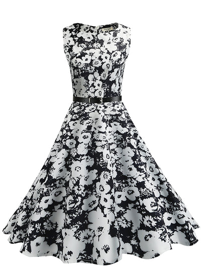 Retro 50S Big Bwing Dress