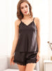 Silk Sling Nightdress Shorts Suit