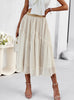 Women Mesh Slim Waist Skirt