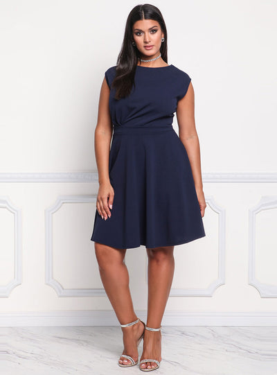 Knitted Sleeveless High Waist Dress