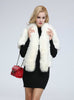 Women Imitation Rabbit Hair Short Ladies Fur Coat
