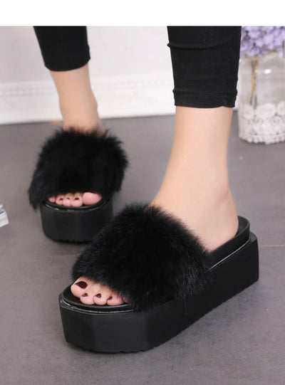 Warm Cute House Slippers Women Indoor 