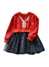 Floral Princess Dress Outfits Clothes Dress for Girl