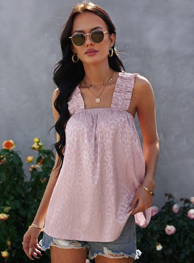 Women Straps Loose Vest Top