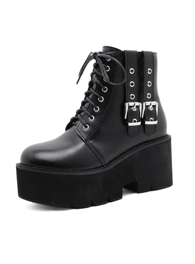 Former Lace-up Knight Martin Boots