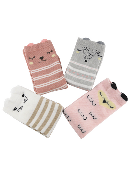 Baby Socks Fox Dog Cat 3D Warm Socks 