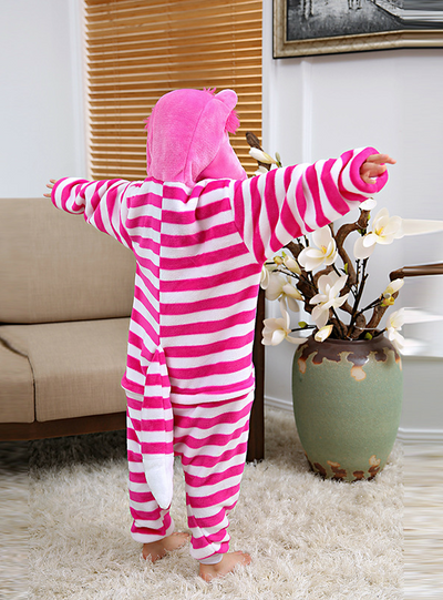 Sleepwear Cheshire Cat Pajamas Kids Onesie Animal 