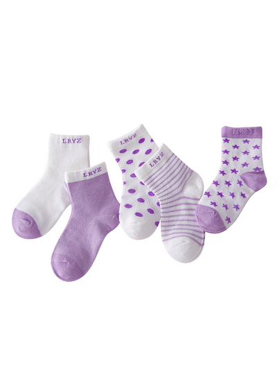 Children Socks Kids Socks Casual 5pairs/lot
