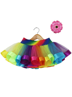 Girl Skirt Baby Kids Skirt Short Rainbow Skirt