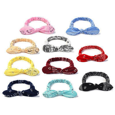 Women Suede Soft Solid Print Headbands