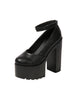 14 cm New Thick Heel Platform Shallow Shoes