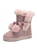 Snow Boots Fur Wool Winter Warm Shoes