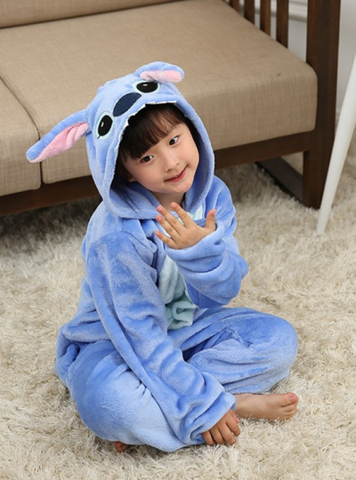 Christmas Pajamas Kids Boys Girls Stitch