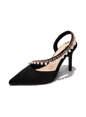 High-heeled Rhinestones Diamonds Shoes