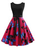 Butterfly Print Sleeveless Dress