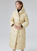 White Duck Down Loose Winter Warm Coat