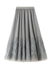 Retro Temperament Gauze Skirt