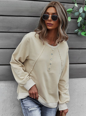 Turtleneck Long Sleeve T-shirt