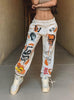 Women Sweat Pant Harajuku Cartoon Printed Trousers