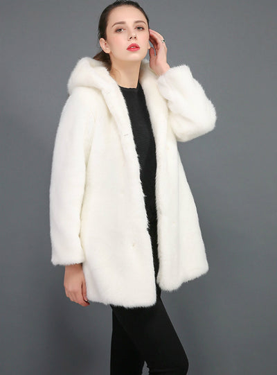 Fur Long Imitation Fur Coat Wholesale Mink Coat