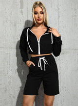 Long-sleeved Top Pants Sports Suit