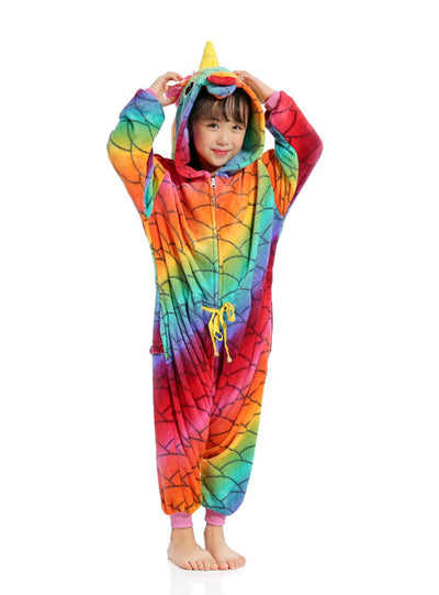 Animal Unicorn Kigurumi Kids Zipper Onesie Cartoon