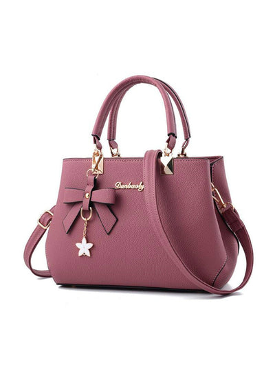 Women Bags Plum Bow Sweet Messenger Crossbody