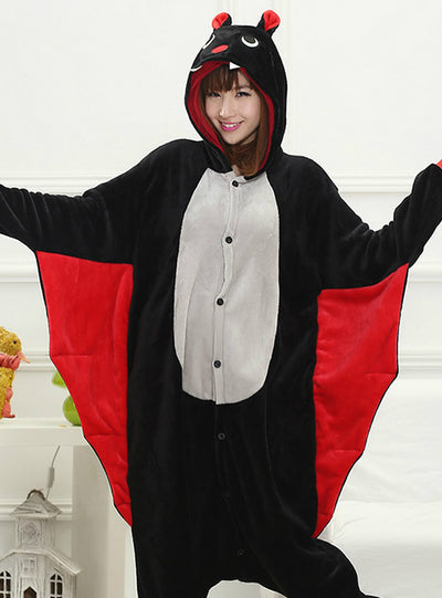 Bat Costume Pajamas Sleepwear Onesie 
