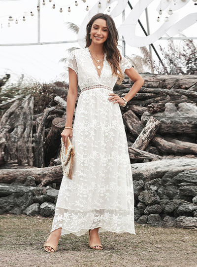 New Arrive Long Sleeve Lace Dress