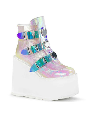 Winter Buckle Ankel Boots Women Punk Female Boots