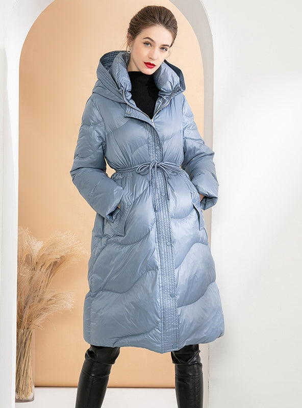 Loose Thickened Medium and Long Down Jacket