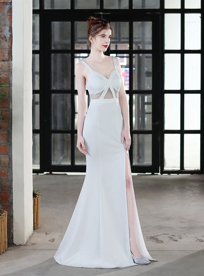 Long Sling Slim Fishtail Dress