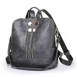 Metal Retro Soft Backpack Bags