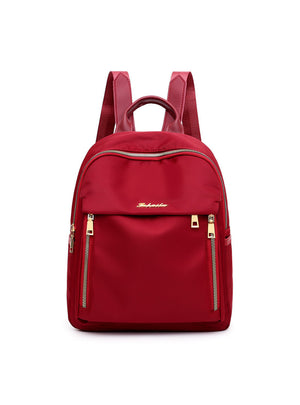 Woman Oxford Cloth Casual Backpack