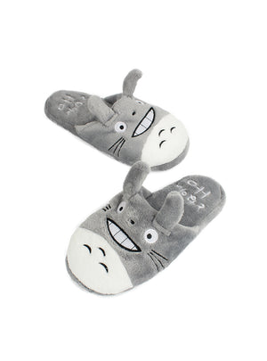 Cute Cat Cartoon Animal Couples Home Slipper 
