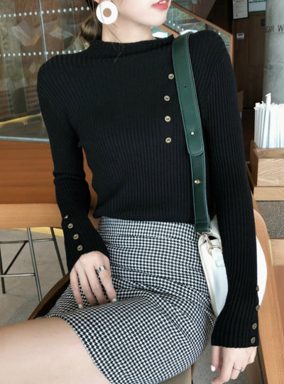 Women Slim Soft Jumper Sweater Female Knit Tops