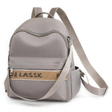 Women's Oxford Coth Light Casual Backpack