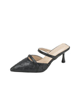 Baotou Half-slipper Pointed Heel Sandals