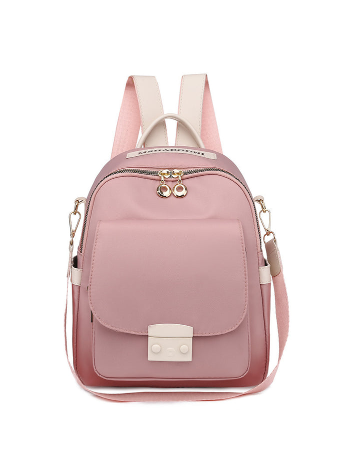 Oxford Cloth Travel Dual-purpose Schoolbag