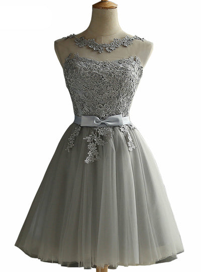 Lace Summer Dress Sleeveless Lovely Short Dress 