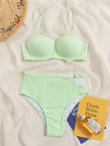 Sexy Steel Backless Bikini