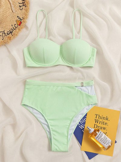 Sexy Steel Backless Bikini