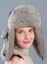 Rabbit Fur Winter Sheepskin Hat Thickened Keep Warm
