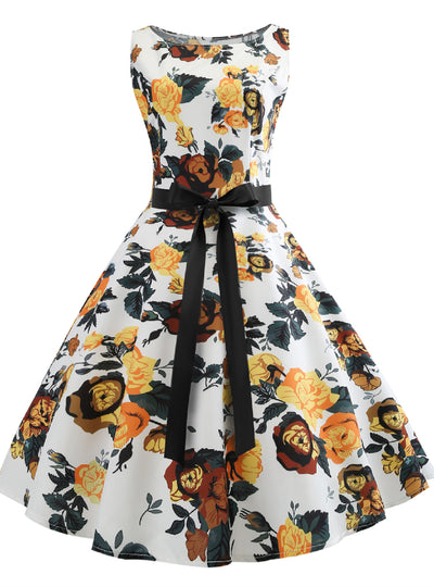 Summer Best-selling Sleeveless Print Dress